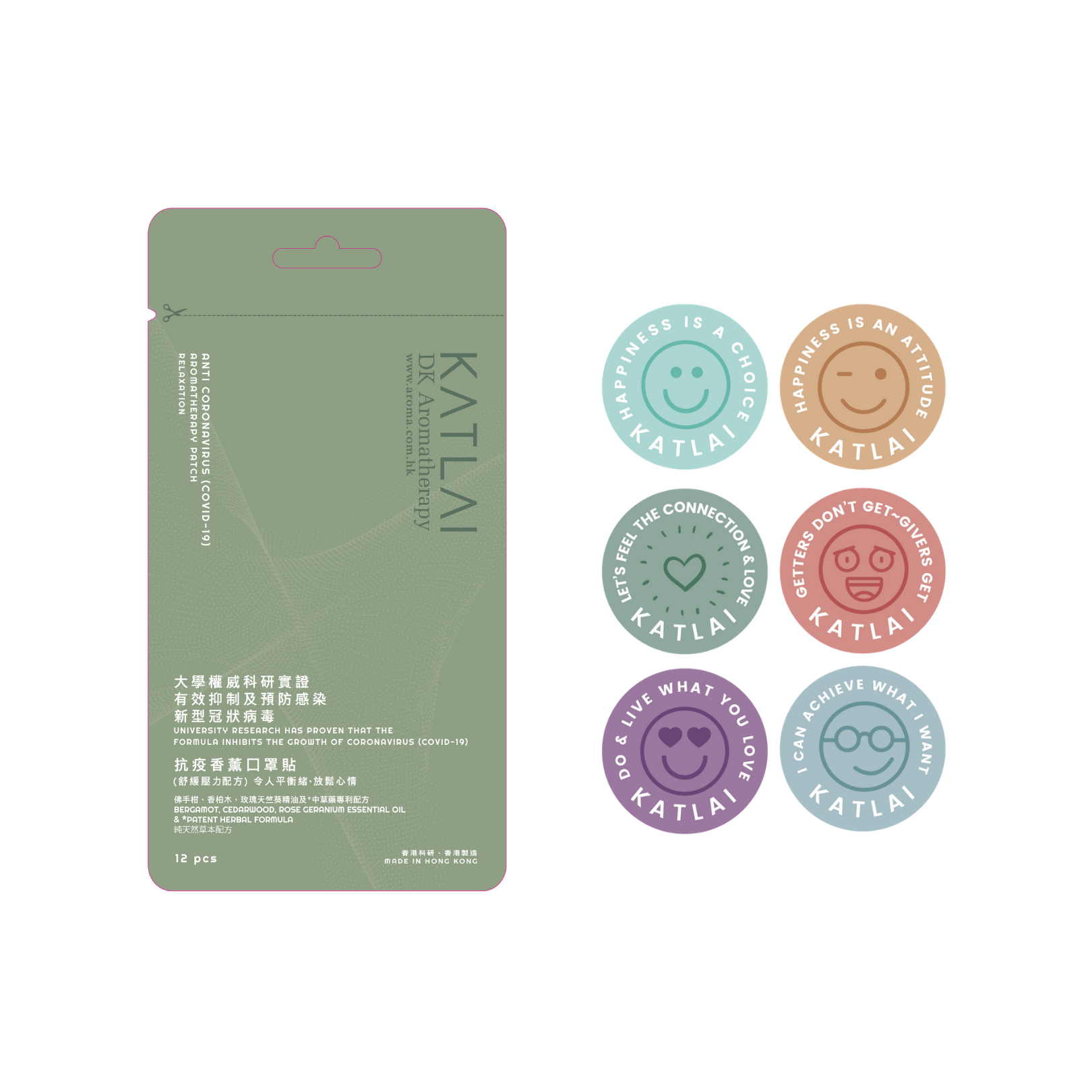 Anti Coronavirus Relaxation Aromatherapy Patch