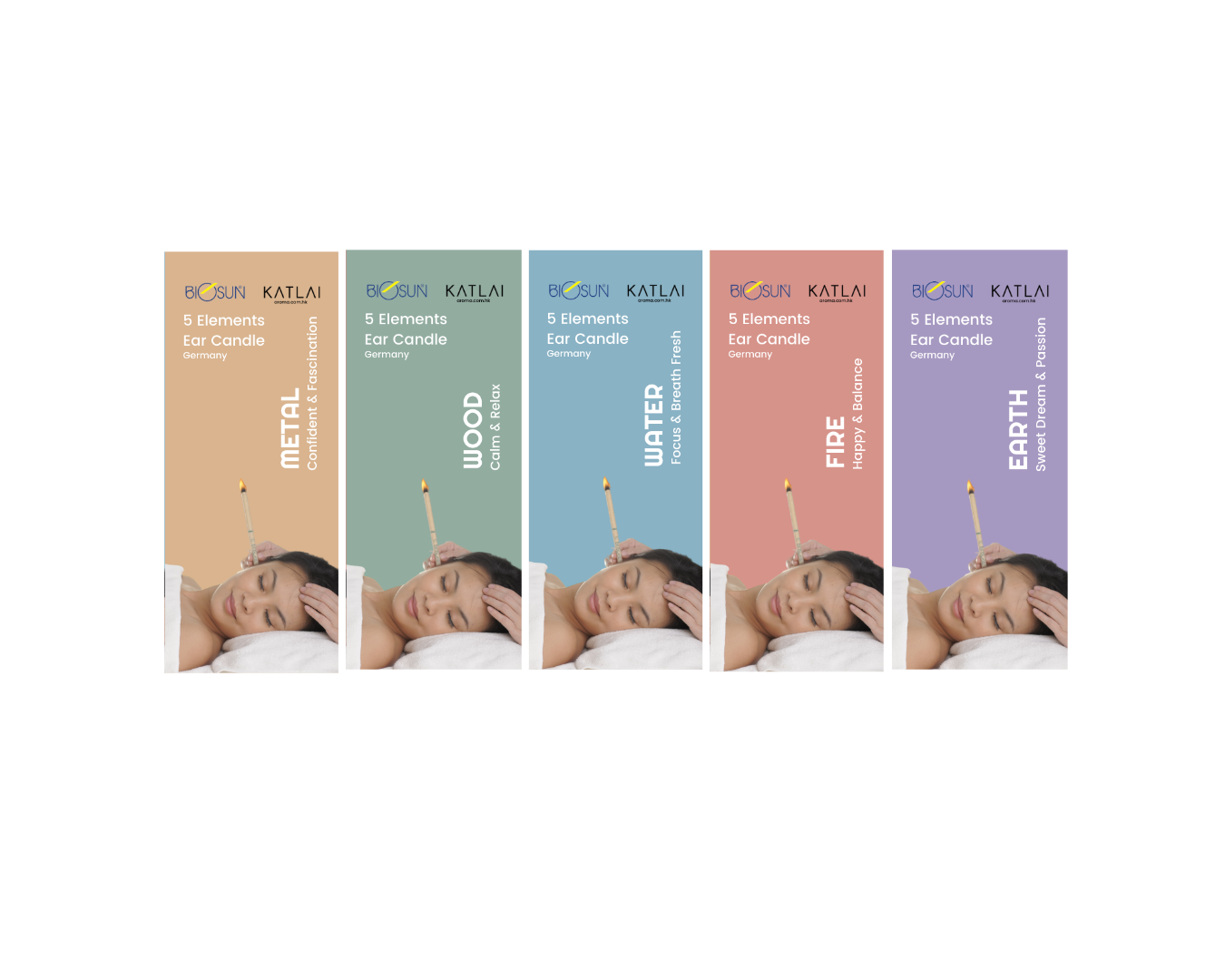 KAT LAI 5 Element Fire Earcandle